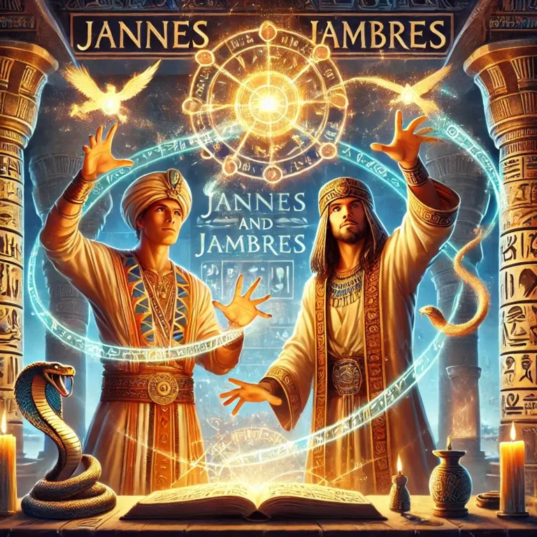 A Verdade Chocante! quem foi janes e jambres na bíblia?