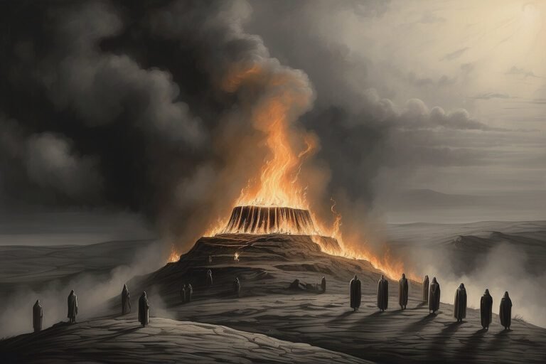 Quem foi cremado na bíblia