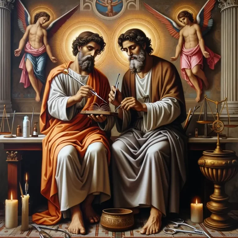 quem foi cosme e damião na bíblia