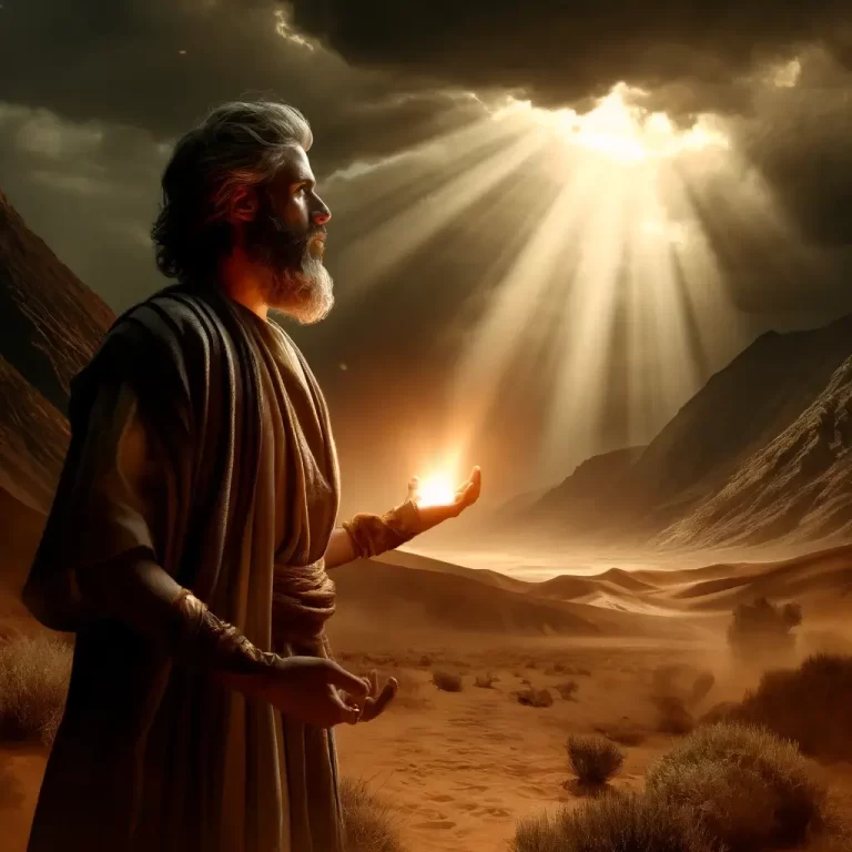 quem foi para o deserto na bíblia