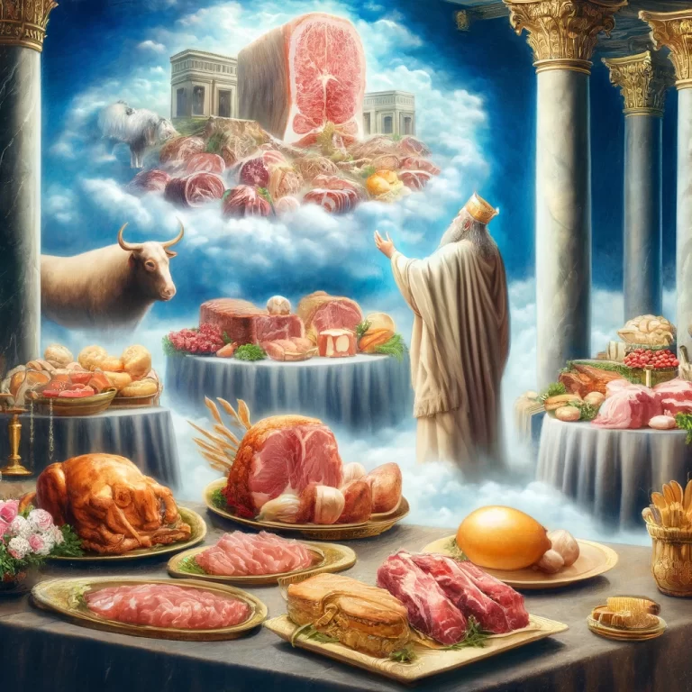 sonhar com carne segundo a bíblia