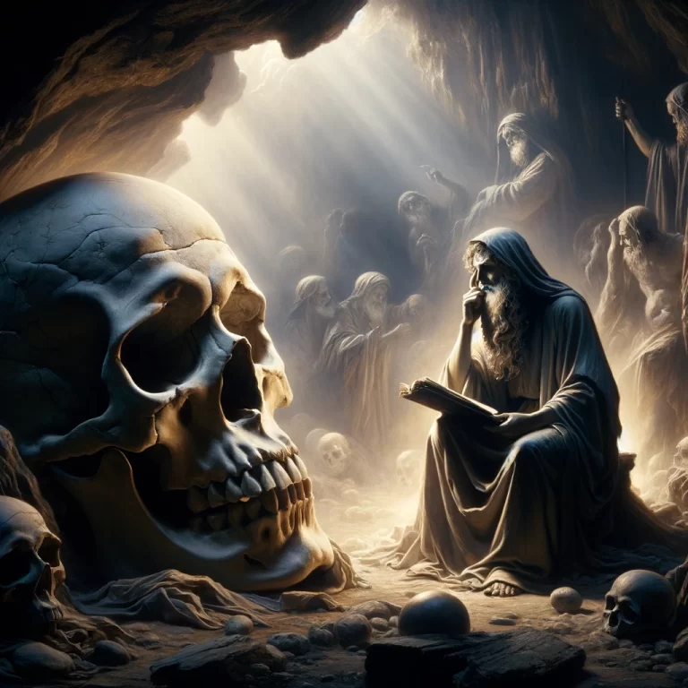 sonhar com caveira segundo a bíblia