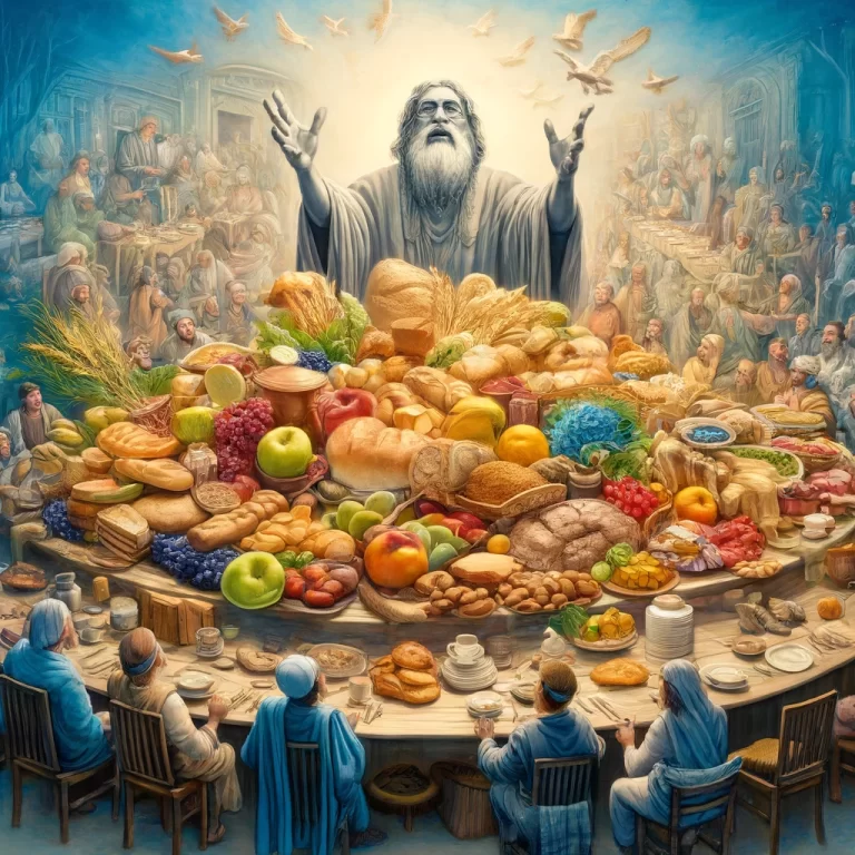 Sonhar Com Muita Comida Segundo a Bíblia – Significado Revelado!