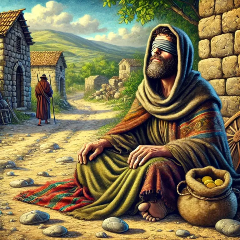 A cura do cego Bartimeu