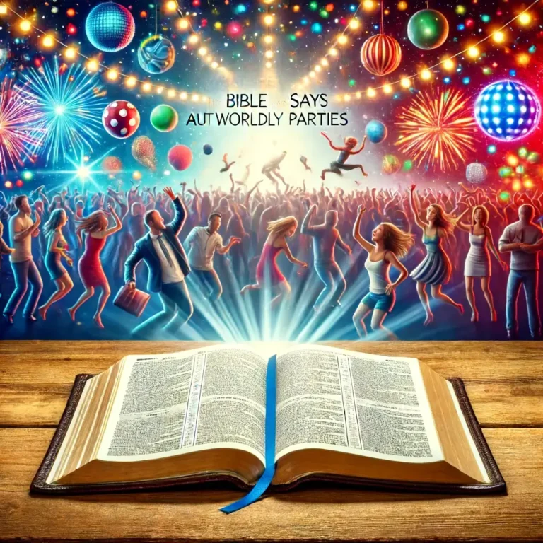 Luz da Bíblia: o que a bíblia diz sobre festas mundanas