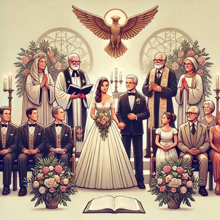 o que a bíblia diz sobre padrinhos de casamento: Testemunhas da União Sagrada