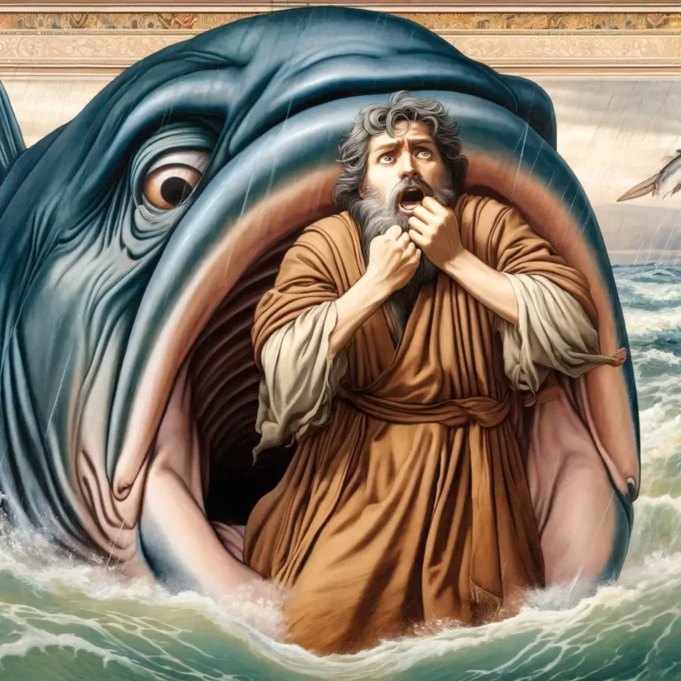 quem foi engolido pela baleia na bíblia