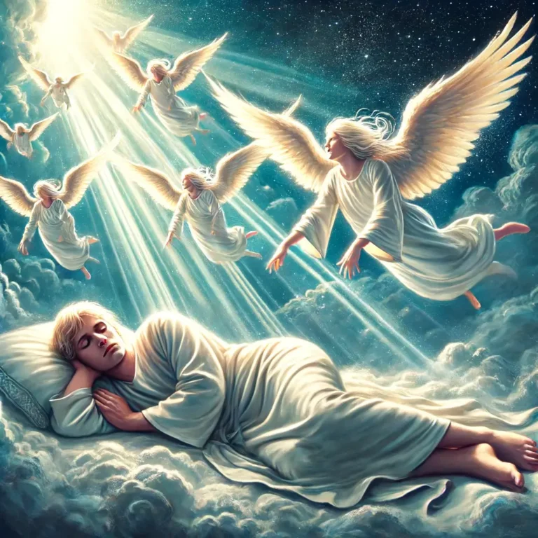 o que a bíblia diz sobre sonhar com anjos