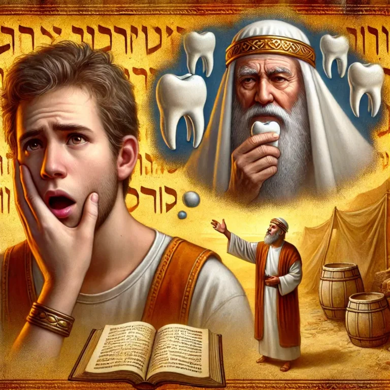 o que a bíblia diz sobre sonhar com dente caindo: Uma Janela Bíblica para o Subconsciente