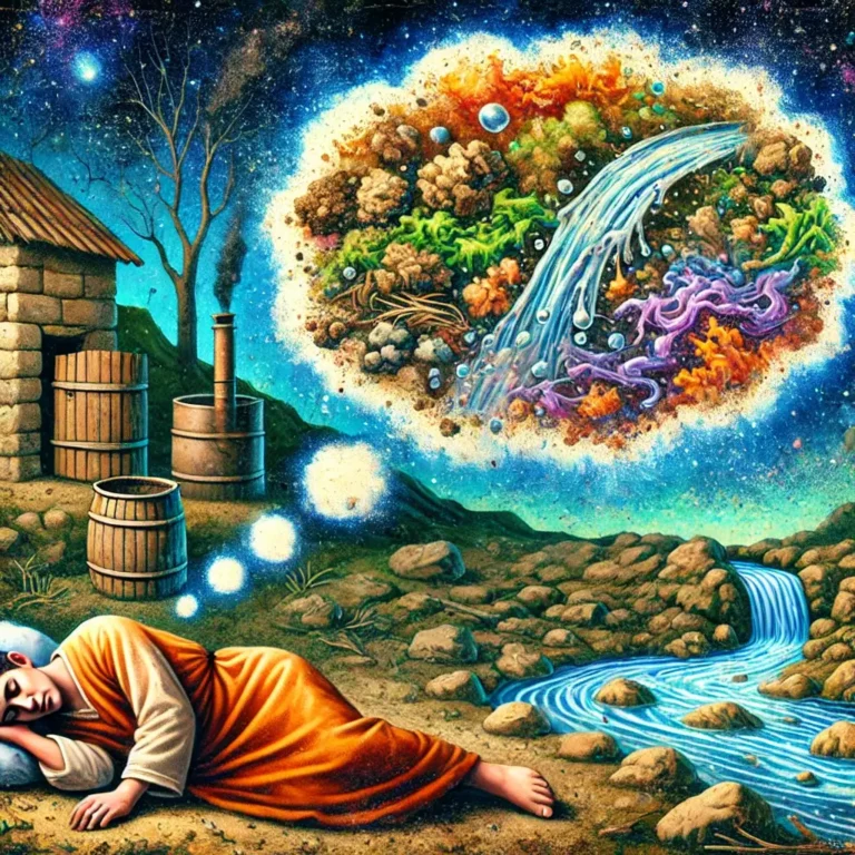 o que significa na bíblia sonhar com água suja