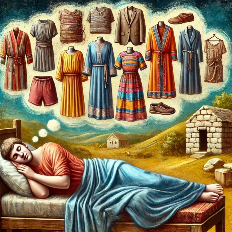 O que significa sonhar com roupa na bíblia