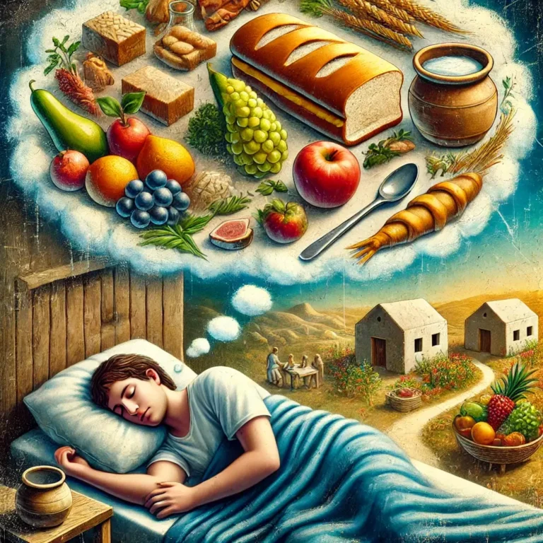Sonhar com comida na bíblia