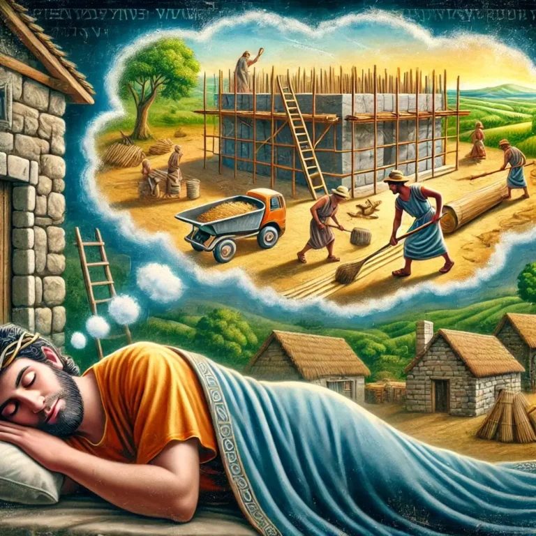 Sonhar com construção na bíblia