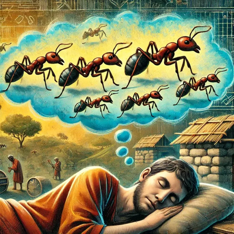 Sonhar com formiga na bíblia