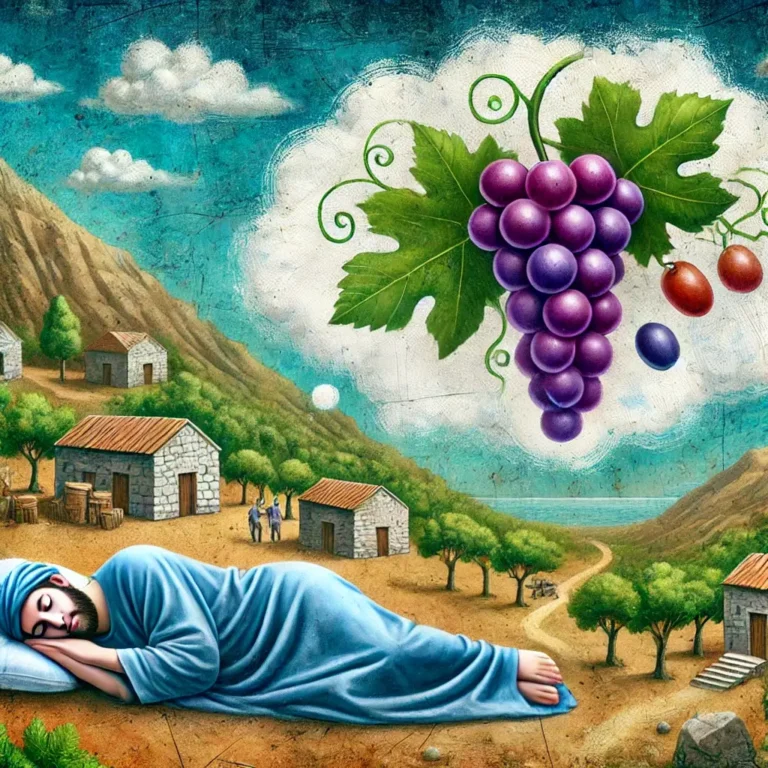 Sonhar com uva na bíblia