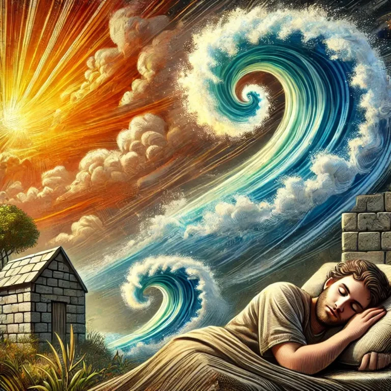 Sonhar com vento forte na bíblia