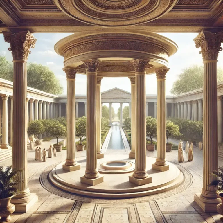 o que significa átrio na bíblia