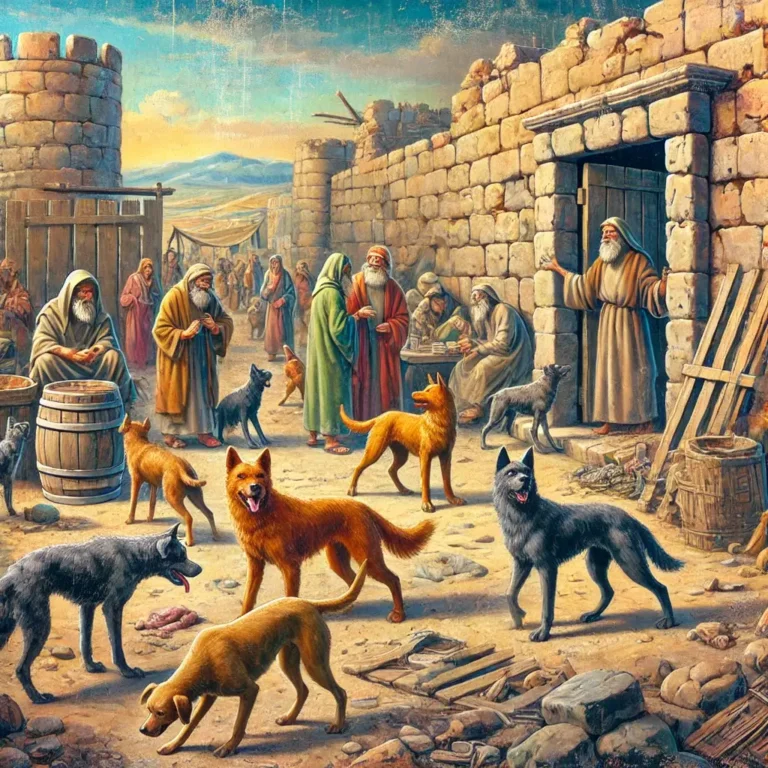 o que significa cães na bíblia