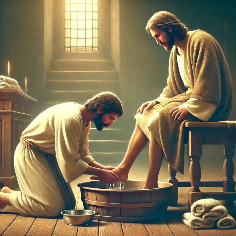 o que significa lavar os pés na bíblia