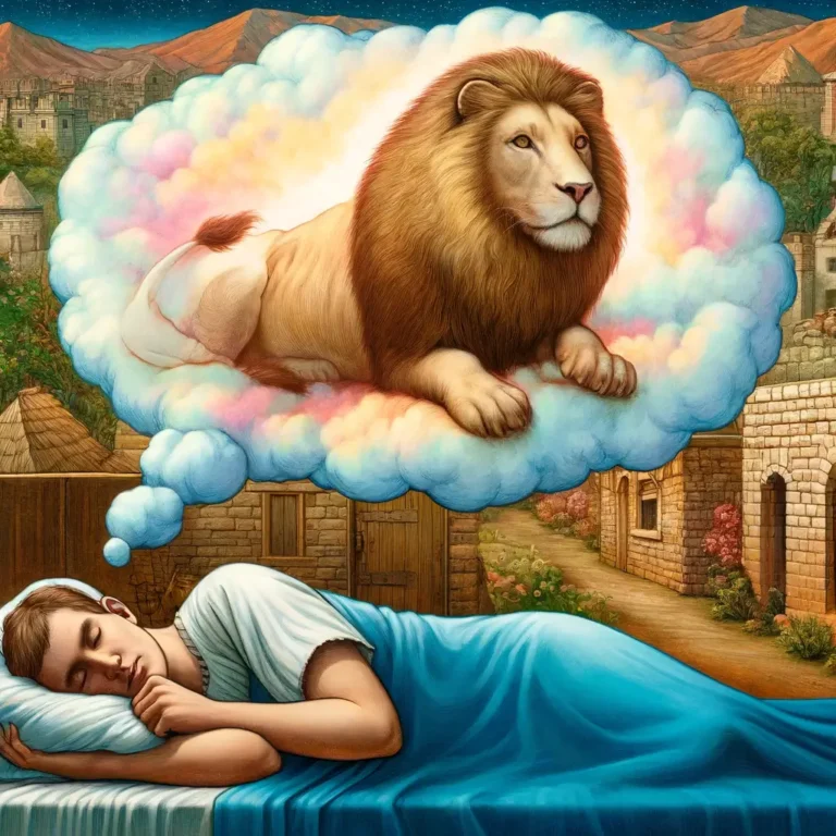 o que significa sonhar com leão manso na bíblia