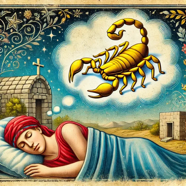 sonhar com escorpião amarelo na bíblia