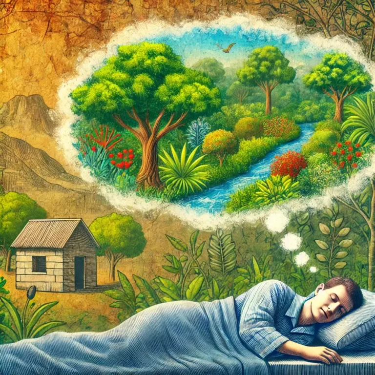 sonhar com jardim na bíblia