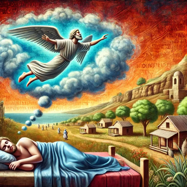 sonhar voando na bíblia