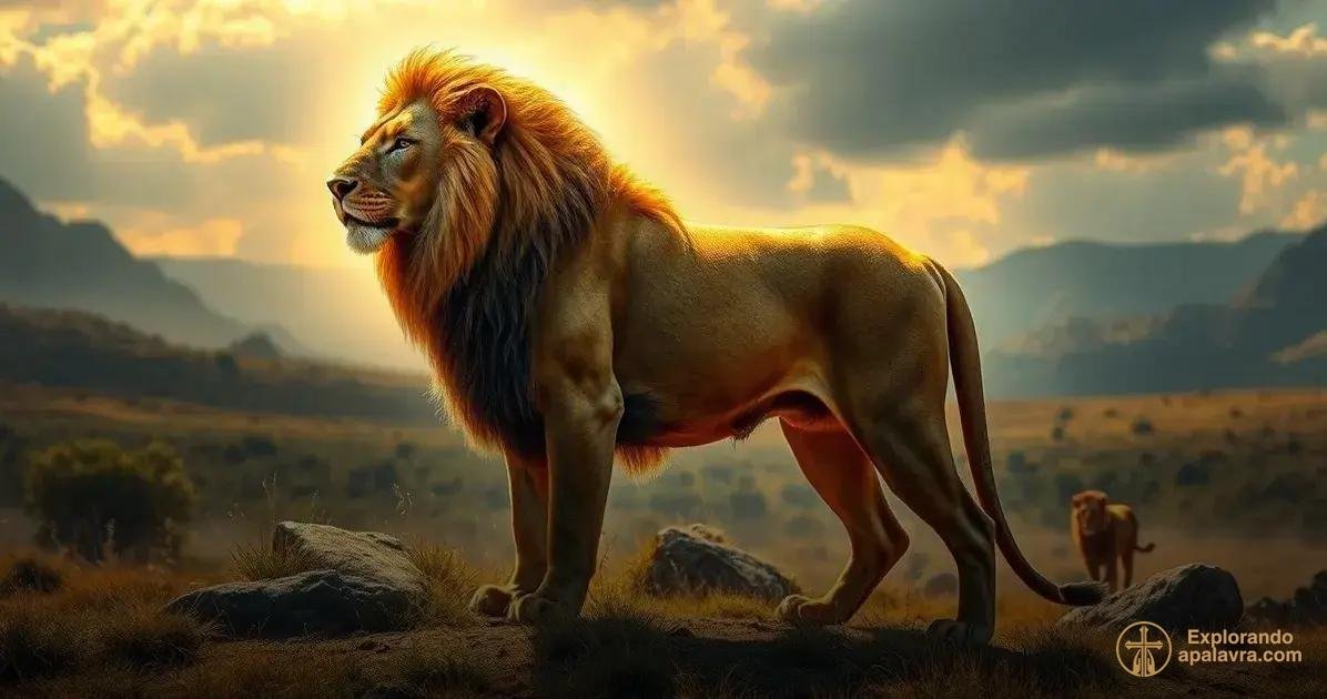 O que significa sonhar com leão na bíblia?